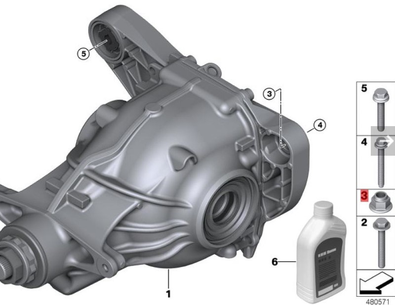 OE:33306787062  Combined meter nut M14X1.5-10ZNIV