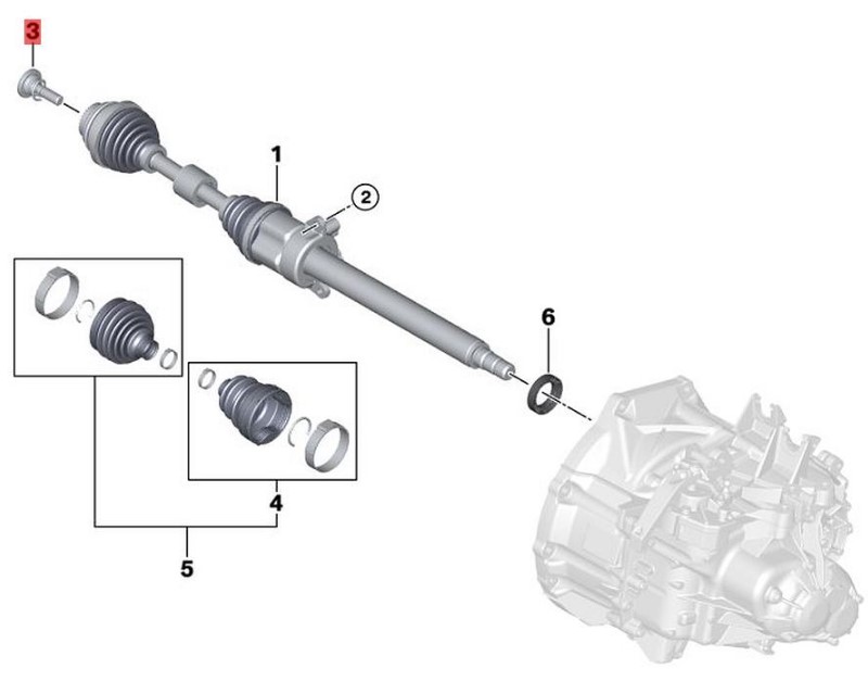OE:33406858534  Screw with flange and compression spring M16X1, 5X60-8.8