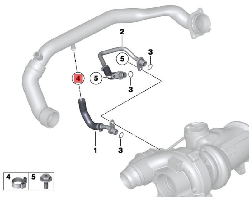 OE:32416751128  hose clamp