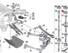 OE:33306786187  Эксцентриковая плоская шайба Подходит для BMW Brilliance iX3 (G08) ведущих 20 моделей 2020-2021 гг.