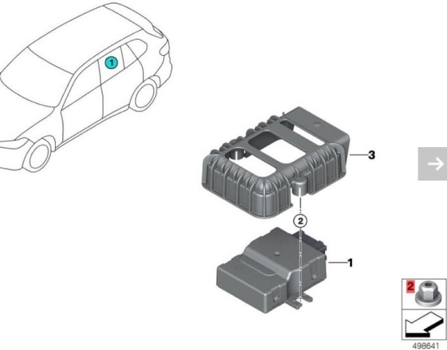 OE:16131176747 Болты с крупной резьбой Пластиковые гайки M6 для BMW Brilliance iX3 (G08) ведущих 20 моделей 2020-2021 гг.