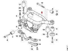 OE:33316770865   балка заднего моста Подходит для BMW Brilliance 3 серии (E46) 325i04 2003-2004 гг.