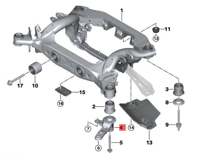 OE:33306888096 Right-hand side Suitable for BMW Brilliance iX3 (G08) leading 20 models from 2020-2021.