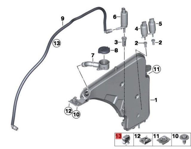 OE:61138350836  клемма провода Подходит для BMW Brilliance 3 серии (E46) 325i04 2003-2004 гг.
