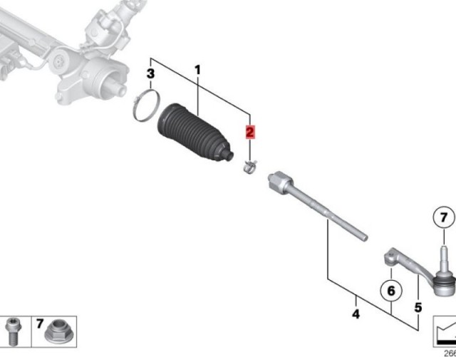 OE:32136756011 Кольцо хомута D=19,4-22,5 ZF BMW X1 (E84) sDrive18i МКПП 13 модели 2012-2014 гг.