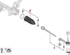 OE:32106893700 Ремкомплект резиновый пылезащитный чехол BMW X2 (F39) sDrive20iM комплект для бездорожья 20 моделей 2019-2020 гг.