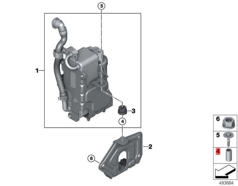 OE:7146977328 Strut ZNS3 BMW 1 Series Hatchback (E87 Facelift) 120i Manual Transmission 08 2008-2011