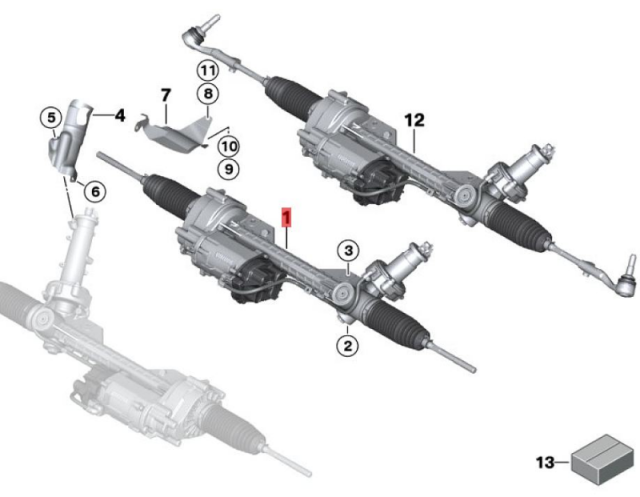 OE:32106874676 Гарантия Электроруль SPORT/TKP