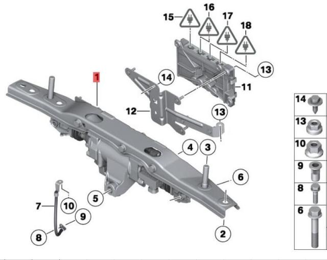 OE: 33346776295 Привод HSR БМВ 6 серии GC(F06)640i2011-2014