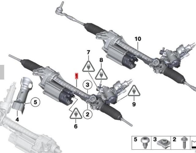 OE:32106856430 Гарантия Электрический рулевой механизм БМВ 6 серии GC(F06)640i2011-2014