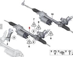 OE:32106856426 Гарантия Электрический рулевой механизм БМВ 6 серии GC(F06)640i2011-2014