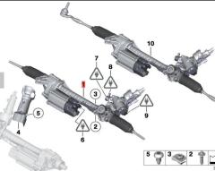 OE:32106860174 Гарантия Электрический рулевой механизм БМВ 6 серии GC(F06)640i2011-2014