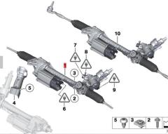OE:32106865439 Гарантия Электрический рулевой механизм БМВ 6 серии GC(F06)640i2011-2014