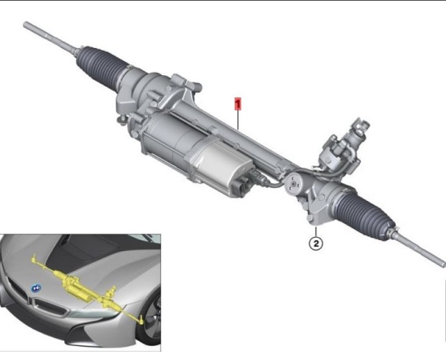 OE:32106881129 Гарантия Электроруль ТКП BMW (импорт) i8 (I12) i82014-