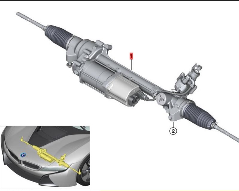 OE:32106888693 Warranty Electric steering wheel TKP BMW (import) i8 (I12) i82014-