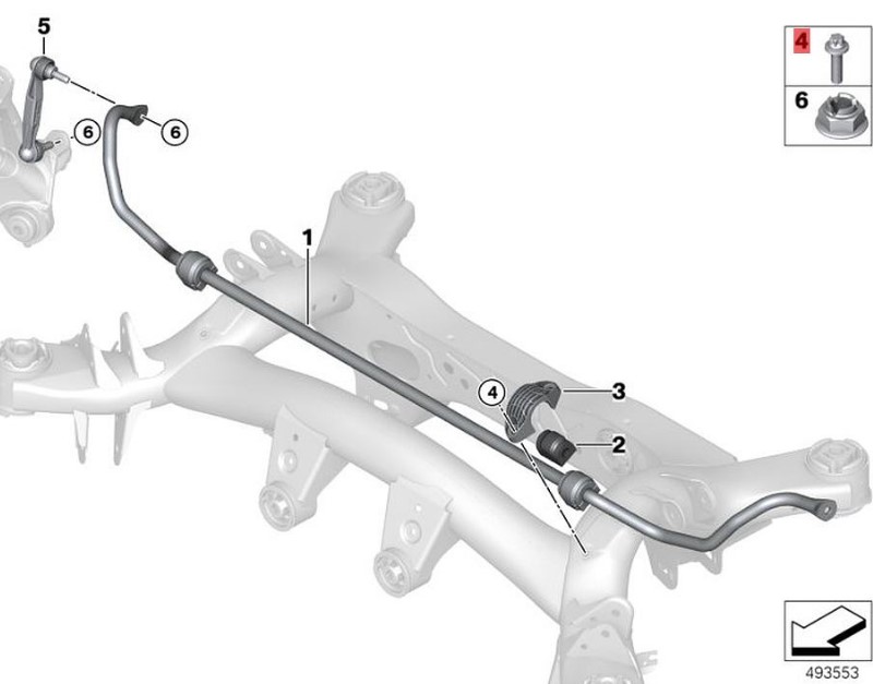 OE:7119907333 Hexagon head bolt BM8X30 BMW (import) i8 (I12) i82014-