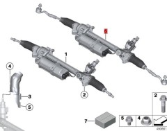 OE:32106889082 Электрический рулевой механизм БМВС3(Е83)3.0i04 2003-2004