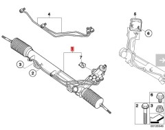 OE:32136769268 Гарантия Гидравлический усилитель руля ZF БМВ Х5(Е53)3.0i2002-2006