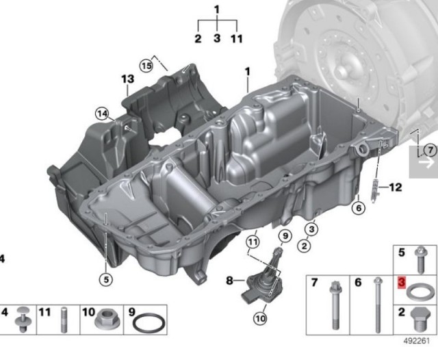 OE:7119963132 Кольцо уплотнительное A12X16-CU Подходит для БМВ