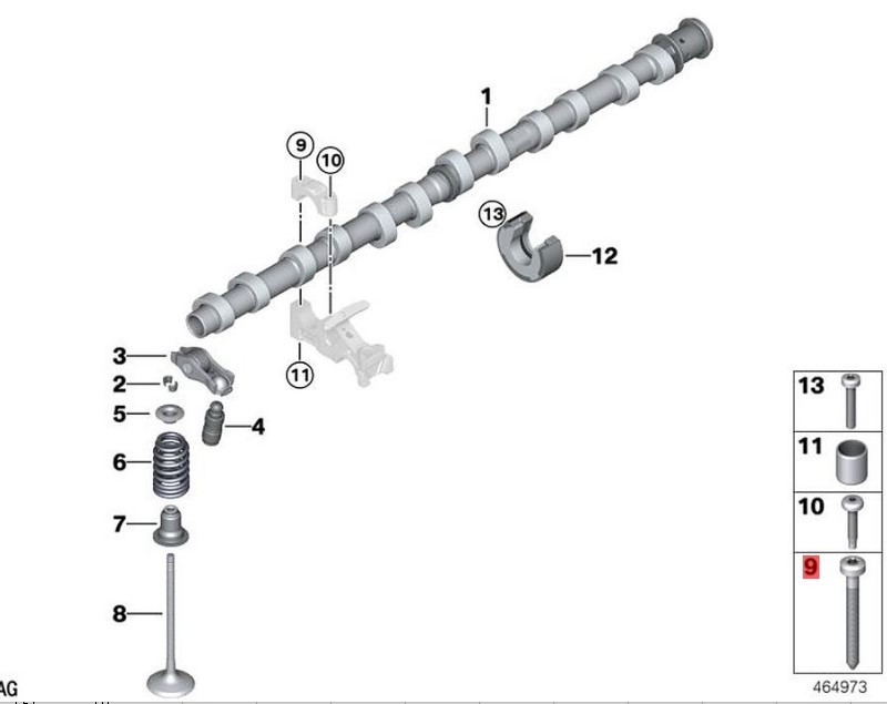 OE:7119907887 Flat head bolt M6X35-8.8 Suitable for BMW