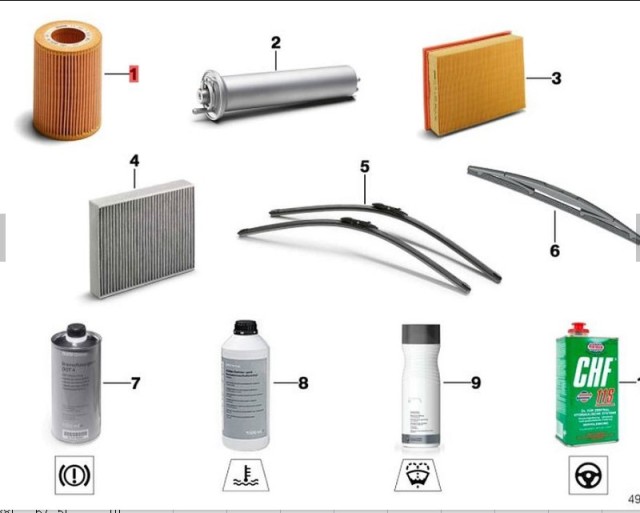 OE:11428570590 Составной элемент масляного фильтра Подходит для БМВ