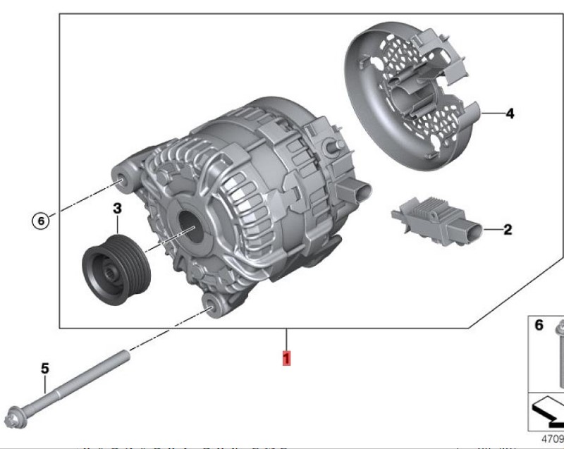 OE:12318634228 150A generator suitable for BMW