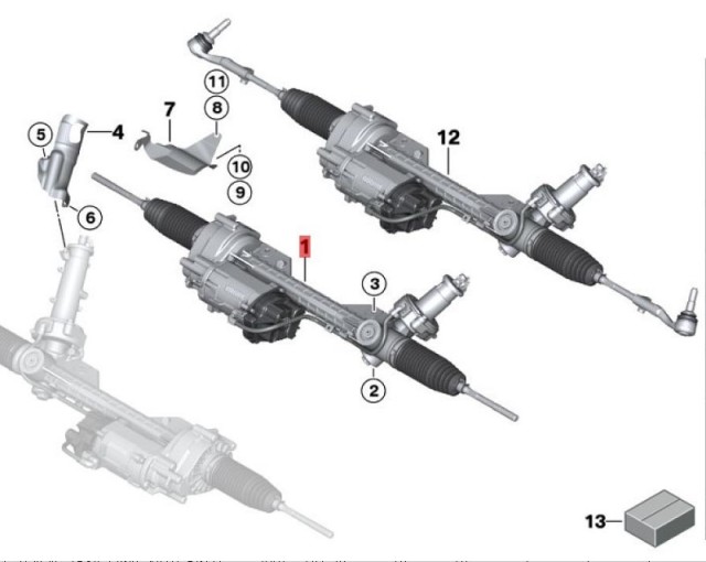 OE:32106861507 Гарантия Электроруль SPORT/TKP BMW 3 серии (F35 Long Axis Edition) 335Li Fashion Design Package 13 Models 2012-2012