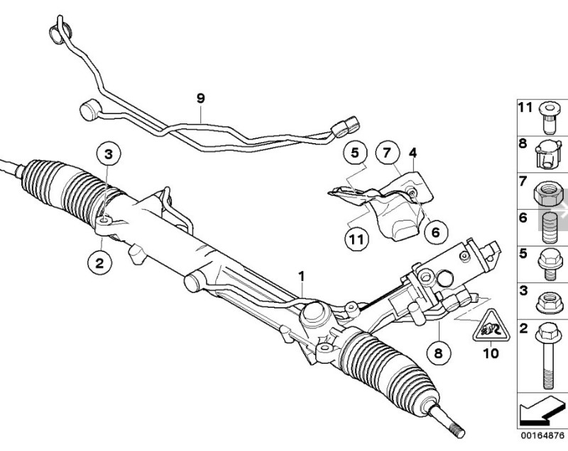 OE:32106773767 Warranty Hydraulic power steering Electronic power steering system with servo drive