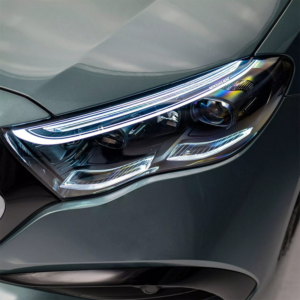 Mercedes E-Class Teaser Headlight