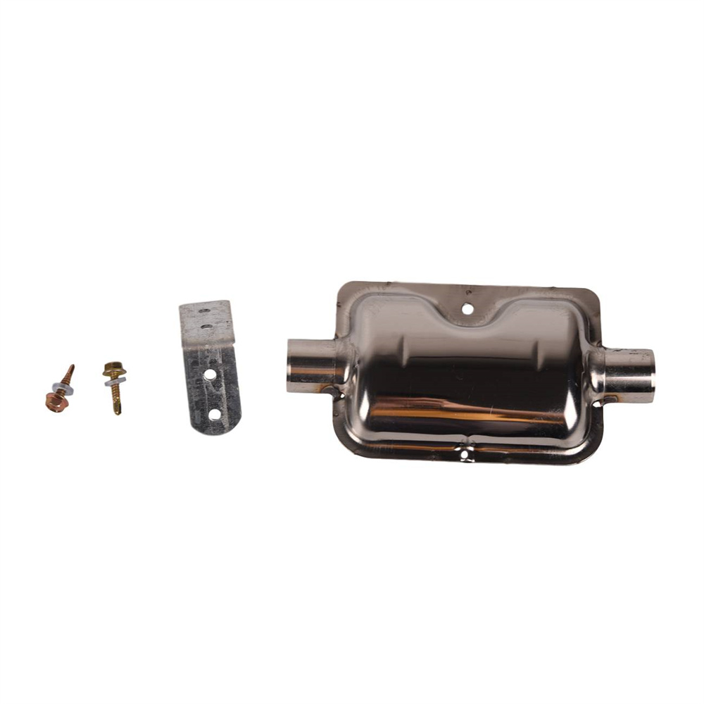 New steel exhaust silencer system for air diesel parking heater