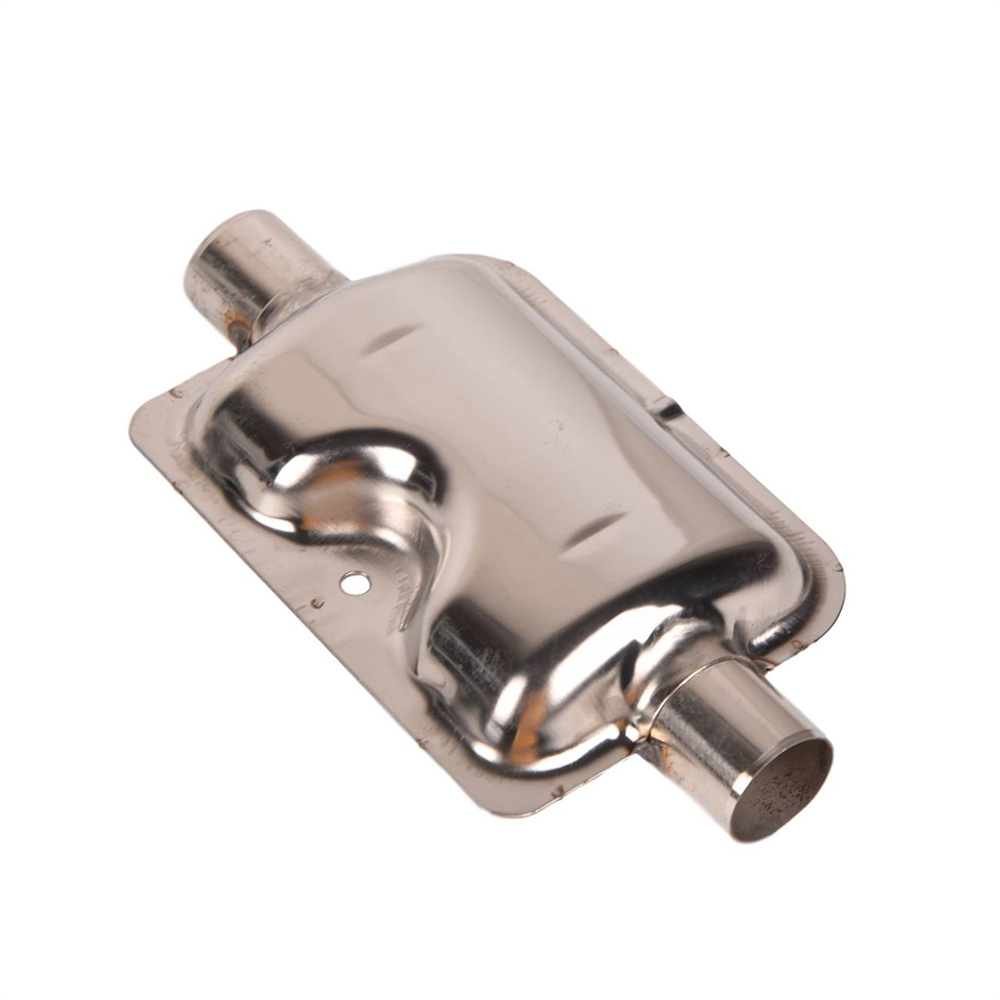 New steel exhaust silencer system for air diesel parking heater