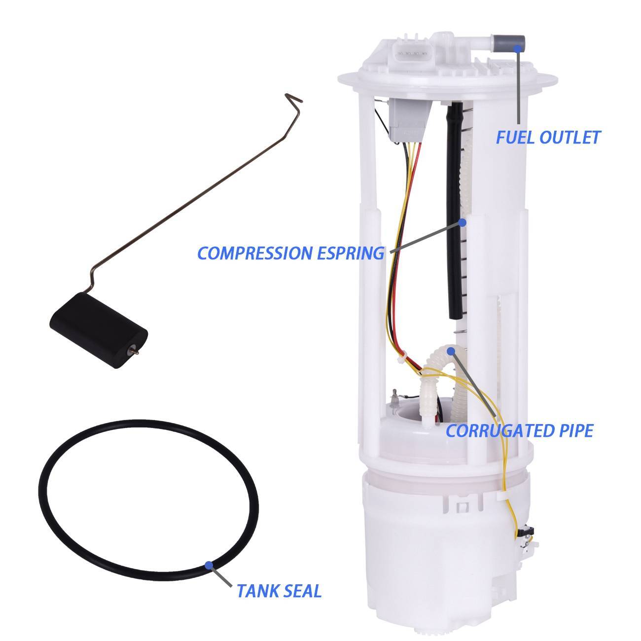 Suitable for Jeep Liberty V6 3.7L 2005-2007 Electric fuel pump module assembly E7199M