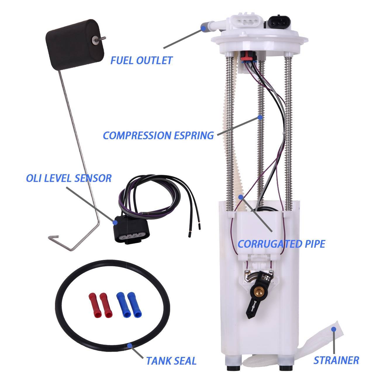 Suitable for Chevrolet S10 GMC Sonoma V6 4.3L Electric fuel pump module assembly E3952M