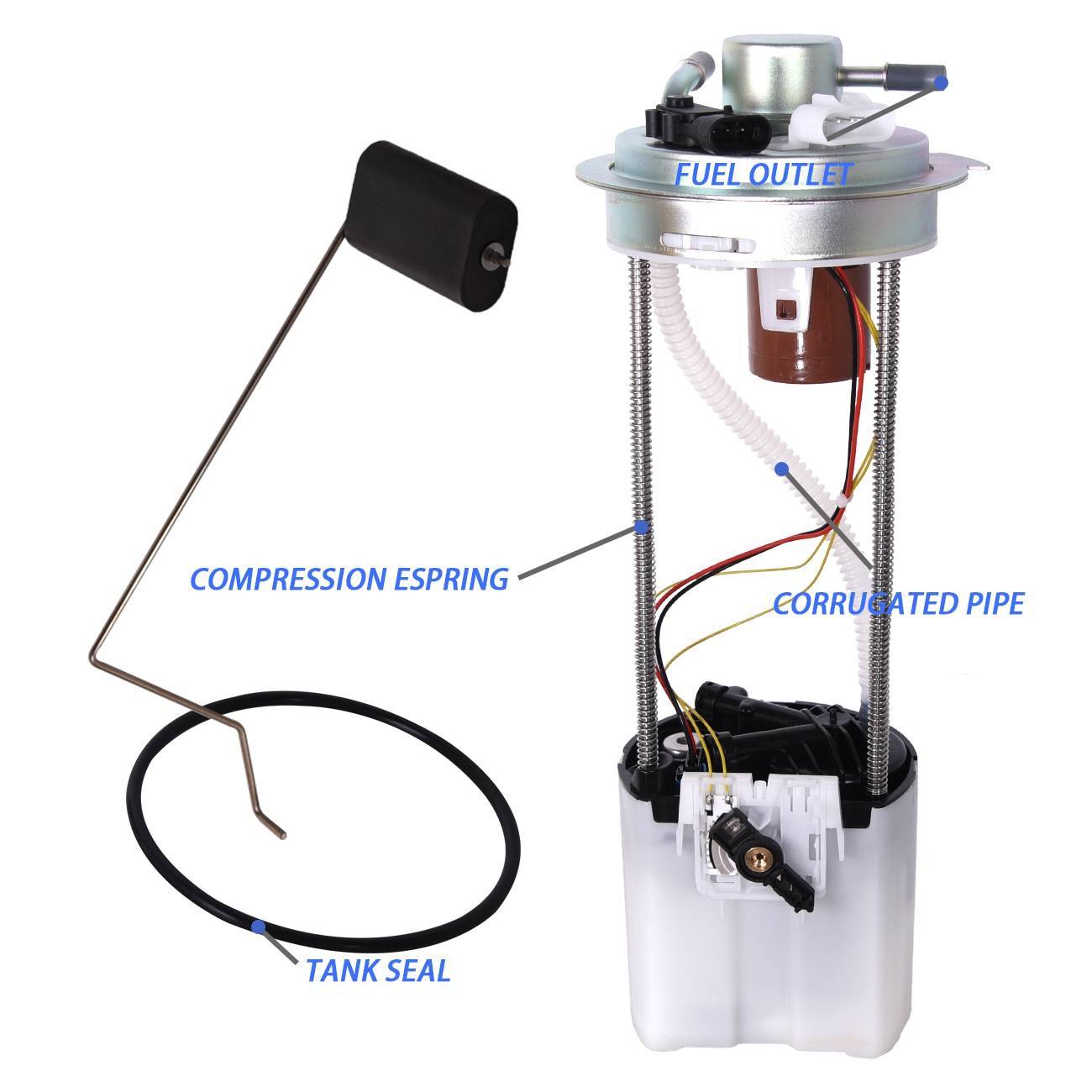 For GMC Chevrolet Silverado 1500 07-08 Electric fuel pump assembly E3747M