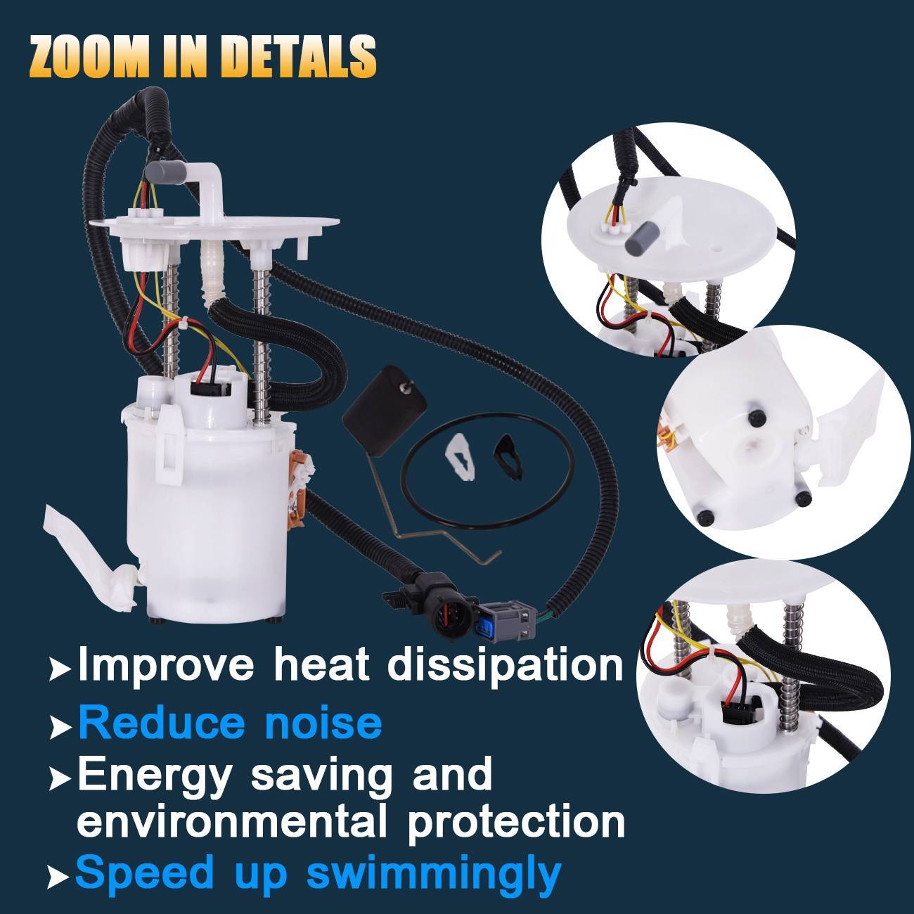 For Ford Taurus Mercury Sable 3.0L V6 2002-2003 Electric fuel pump module E2313M