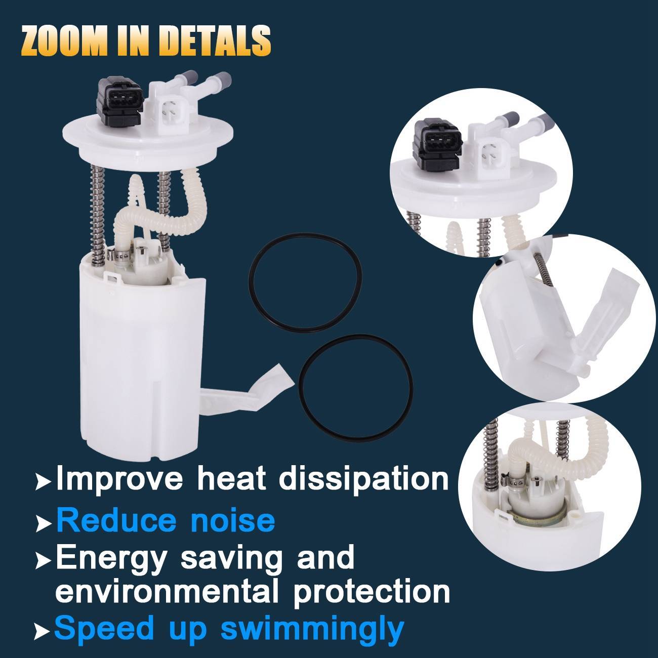 Suitable for Saturn L100 L200 L300 LW200 LW300 Electric fuel pump module assembly E3557M
