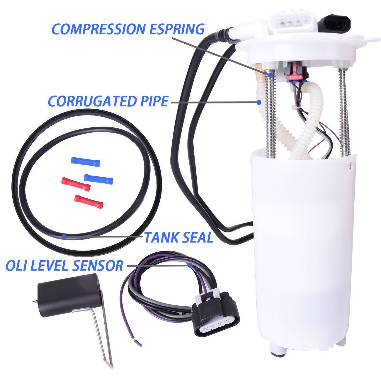 E3507M for Chevrolet Oldsmobile Pontiac Cavalier Fuel Pump Assembly Module 00-05