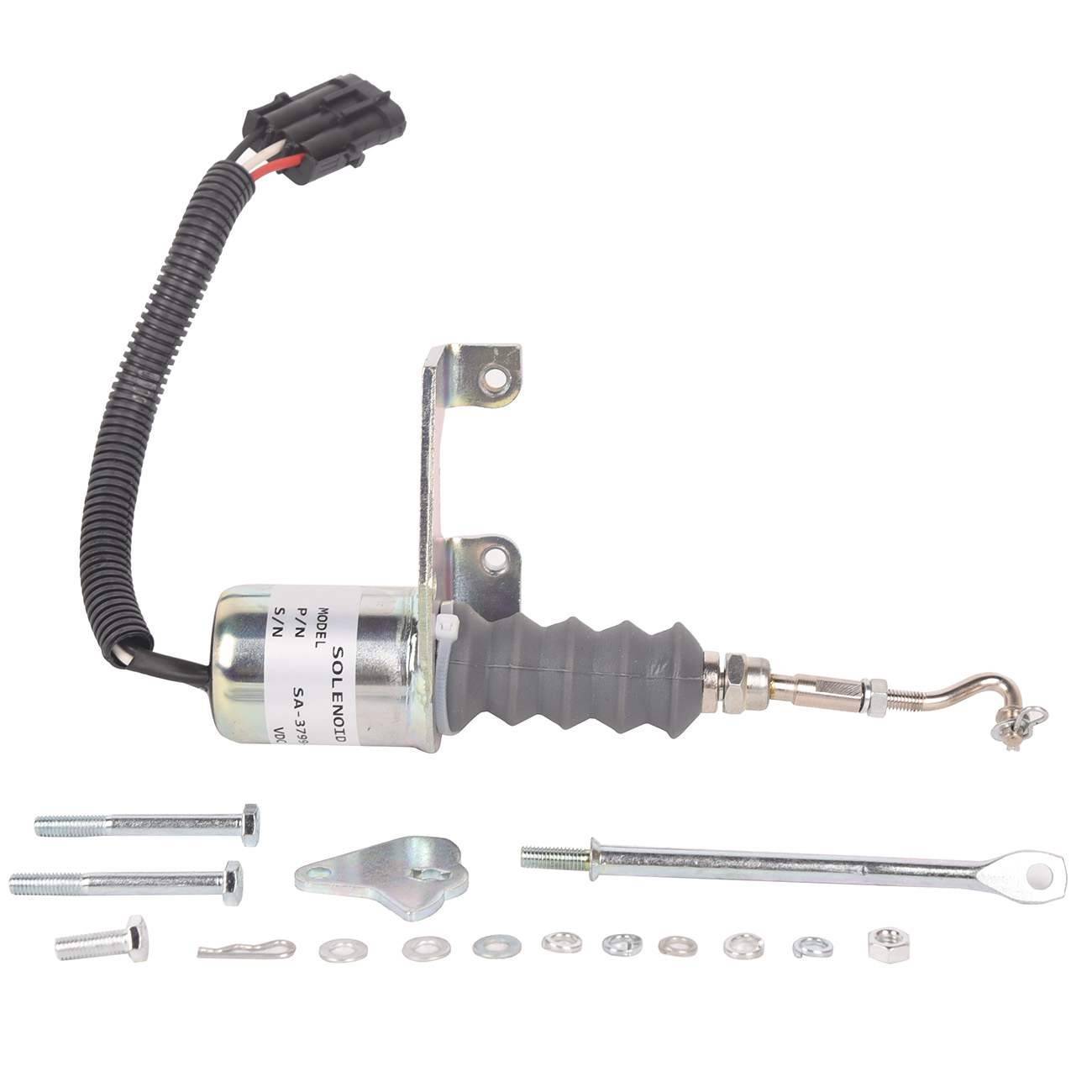 New Deutz RSV 1753ES 12 V SA379912 fuel shut-off solenoid