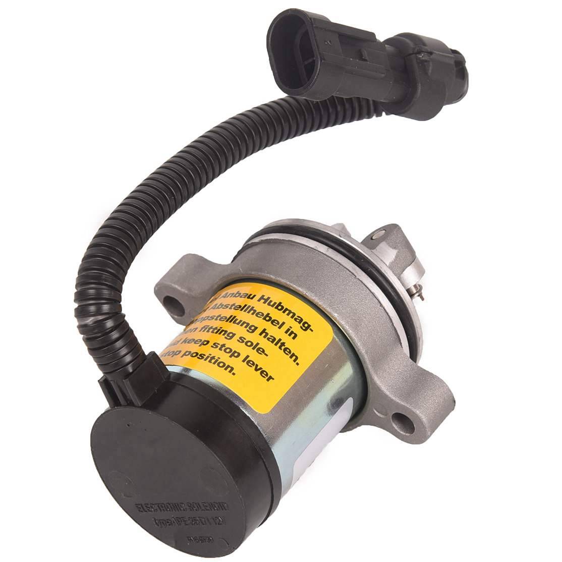 New for Deutz Bobcat 12V Fuel Cut-Off Solenoid F3L F3M F4L F4M 1011 04103812