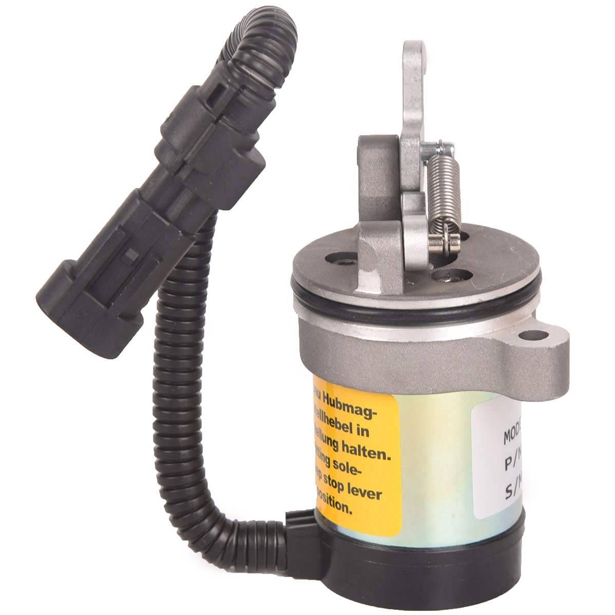 New for Deutz Bobcat 12V Fuel Cut-Off Solenoid F3L F3M F4L F4M 1011 04103812