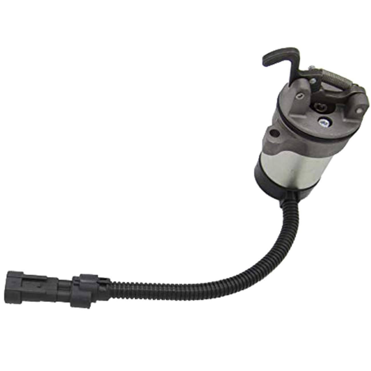 New 12V fuel shut-off solenoid 0410-3812 for Deutz Bobcat 863 864 873 883 skid steer loaders