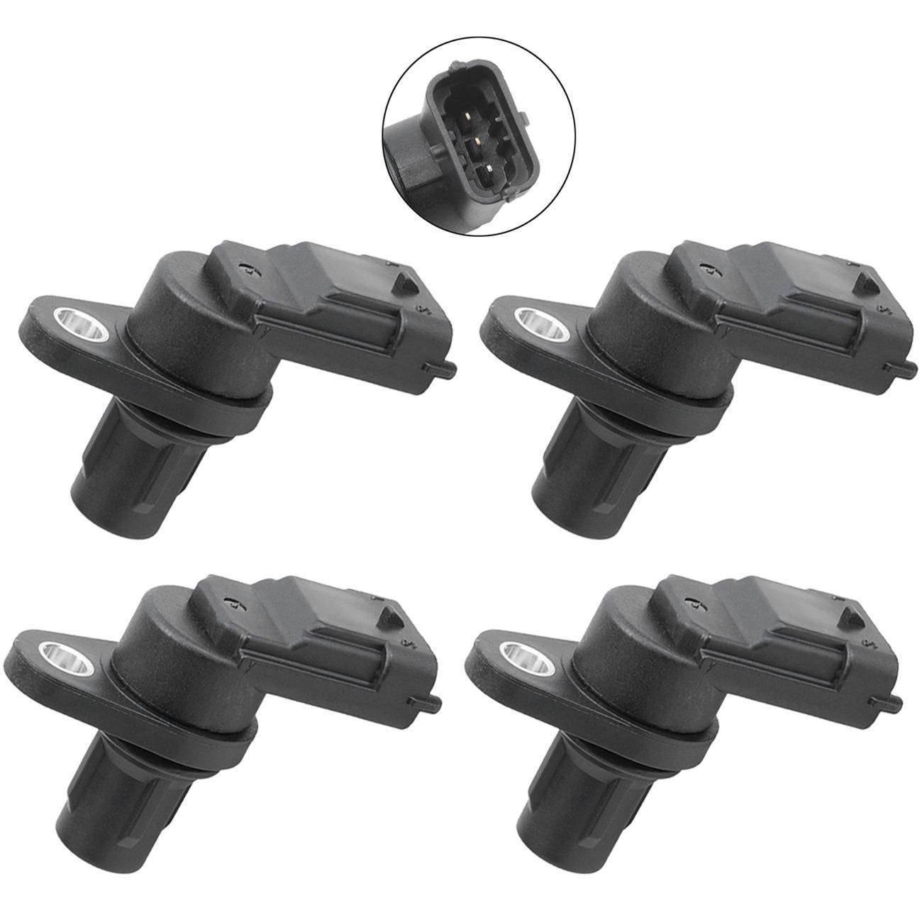 Engine camshaft position sensor for Mercedes C230 S430 S500 SL65 SLK350, 4 pieces.