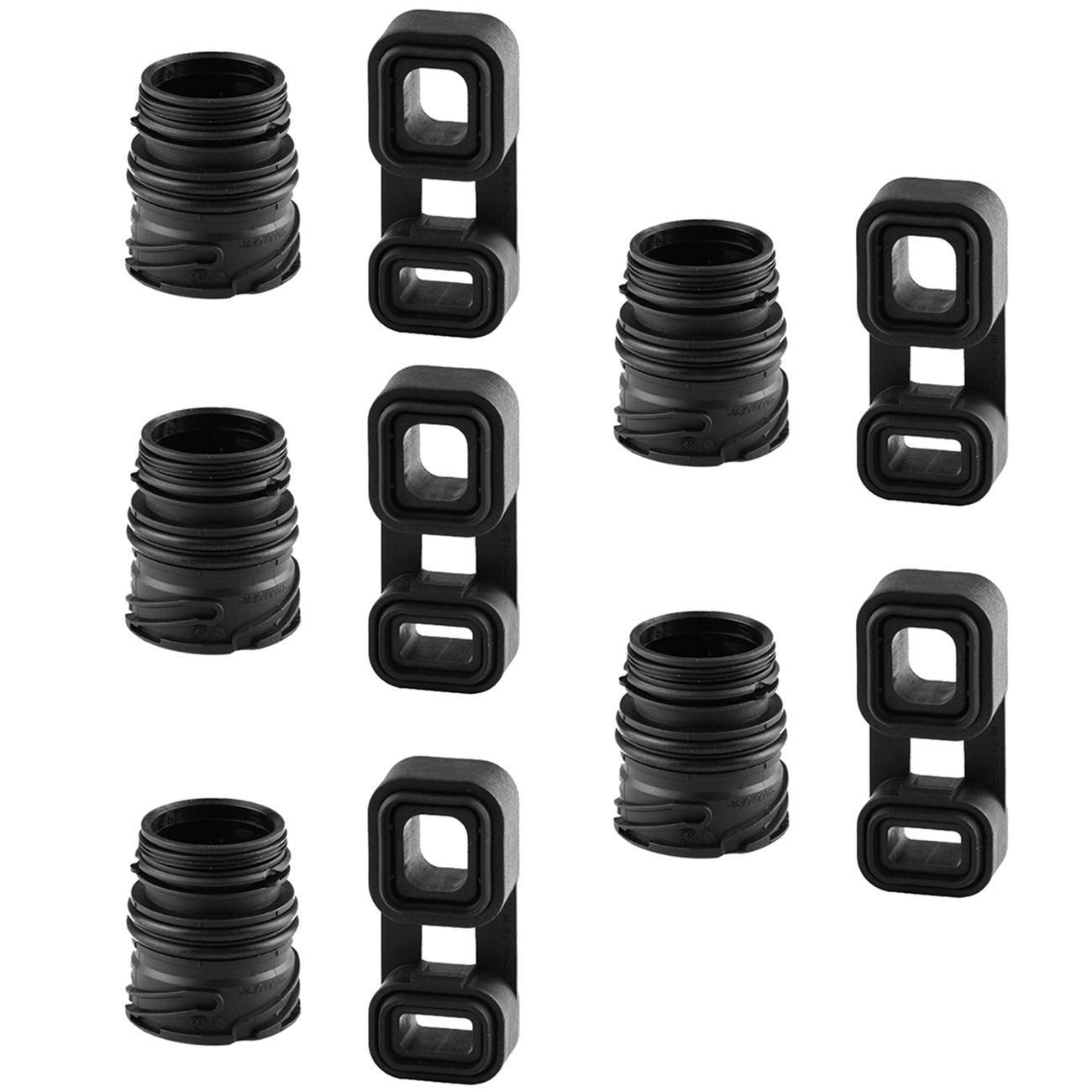 5SET BMW E88 E90 E60 X5 E70 X6 Automatic transmission seal bushing + plug adapter