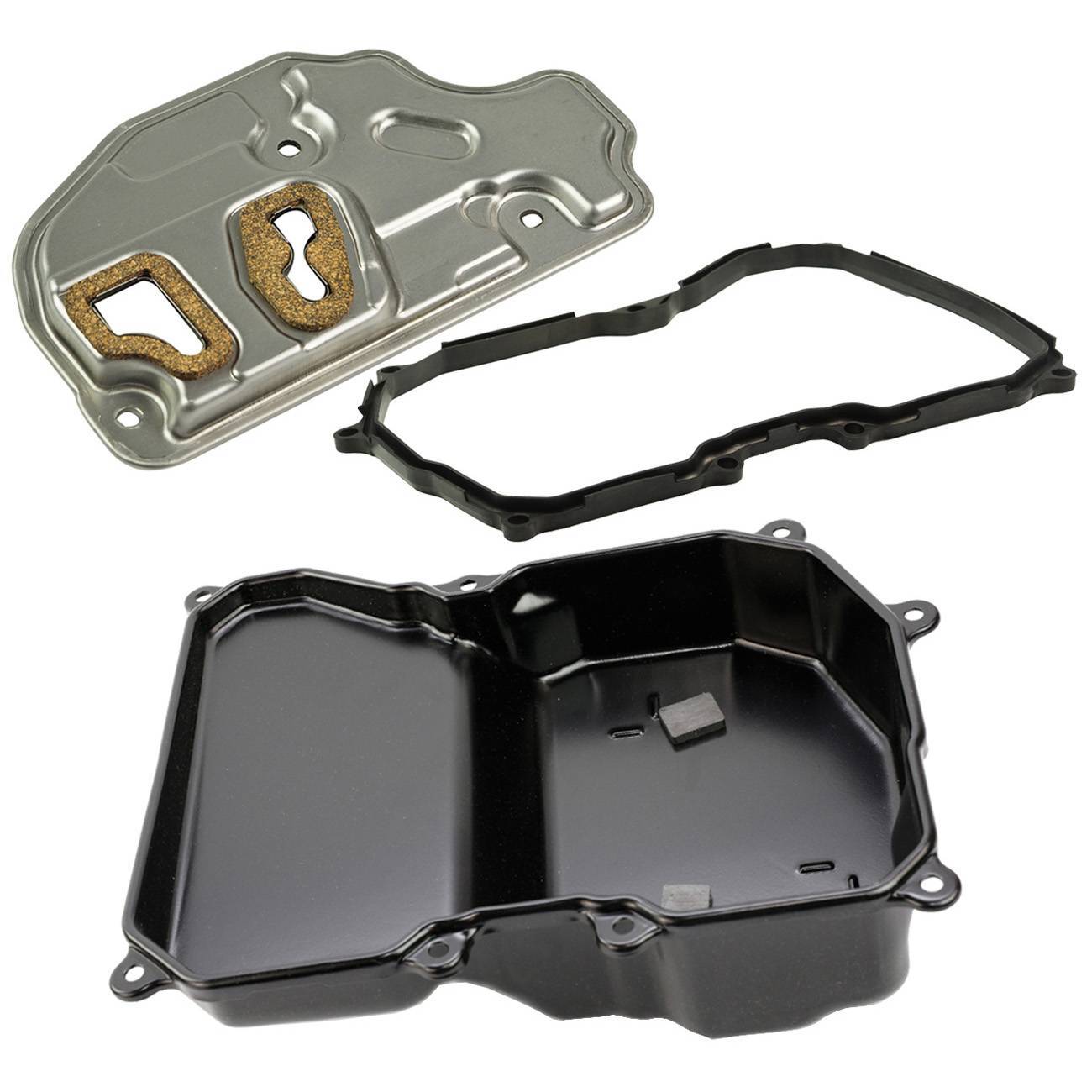 The oil pan filter gasket set for the transmission is suitable for Golf, Jetta, Beetle, CC, Passat, and Rabbit.