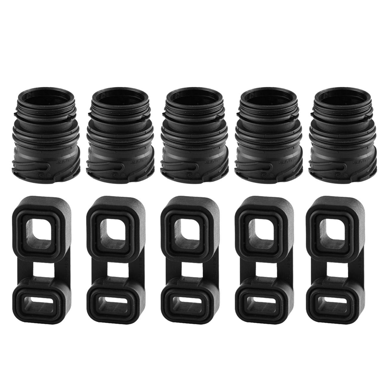 5SET BMW E88 E90 E60 X5 E70 X6 Automatic transmission seal bushing + plug adapter