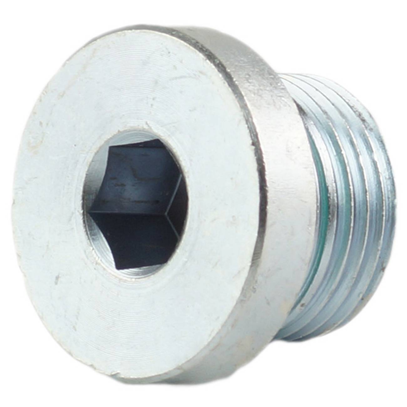 The automatic transmission oil pan drain plug with sealing ring is suitable for BMW E39, E46, Z8, E52, and E60 models.