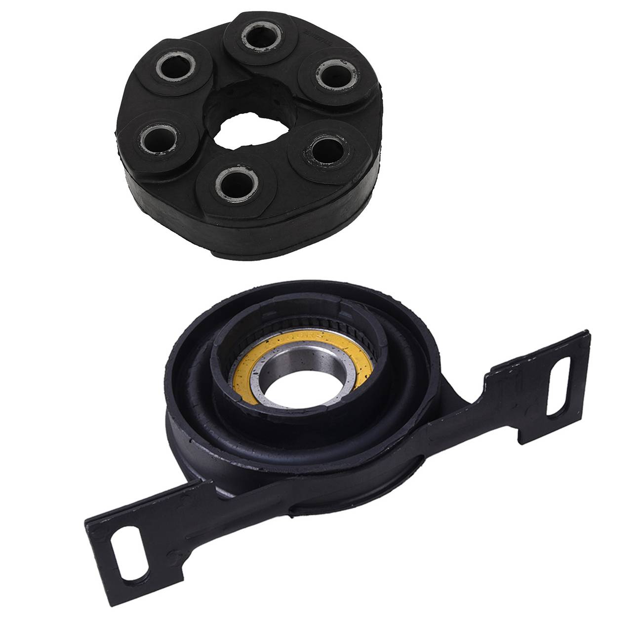 For BMW 92-99 E36, central support bearing for cardan shaft + set of flexible discs