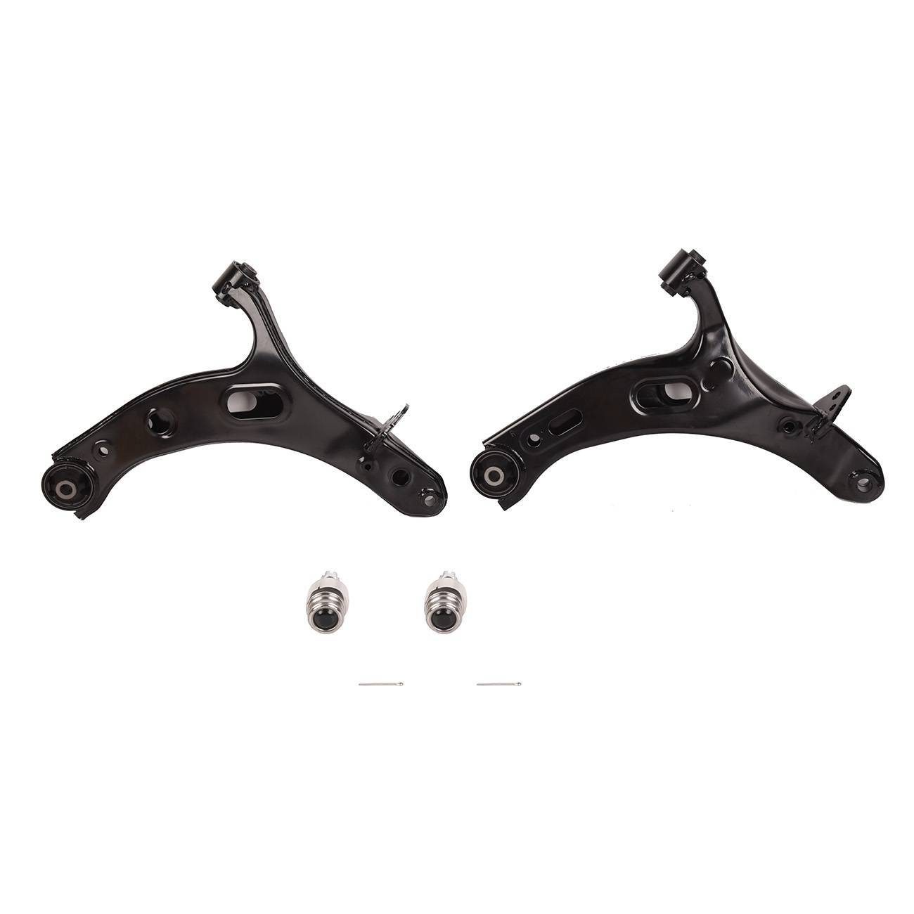 Set of 2 control arms for Subaru Legacy Outback, front lower pair, 1 year warranty