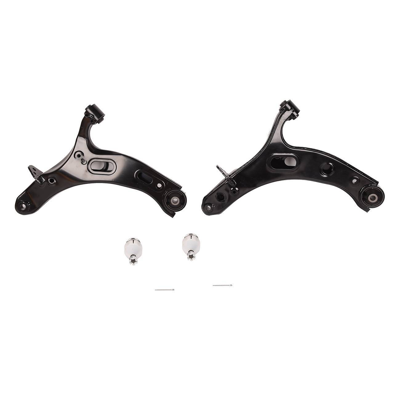 Set of 2 control arms for Subaru Legacy Outback, front lower pair, 1 year warranty