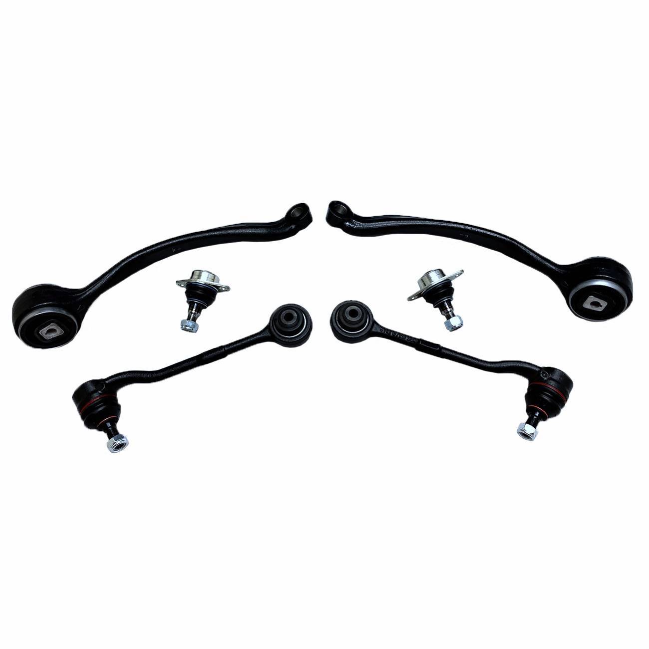 6 pcs. For BMW E90 Xi xDrive front left + right arm + ball joint kit